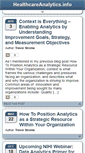 Mobile Screenshot of healthcareanalytics.info